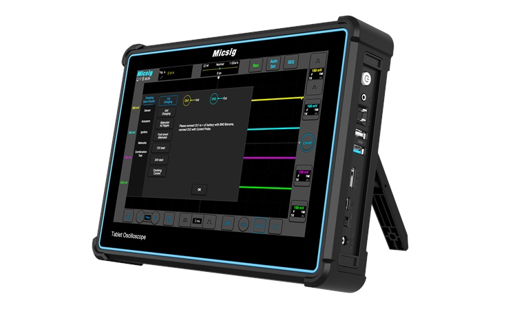 Micsig ATO3004 300MHz 4-Ch Standard Automotive Tablet Oscilloscope - Image 3