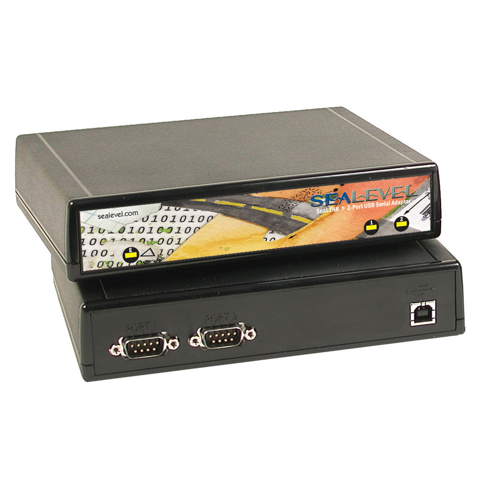 SeaLINK+2: USB to 2 Port RS-232/422/485 Serial Adapter