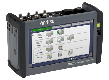 Network Master Pro (Ethernet / FC / OTN / SDH / OTDR Test Equipment) MT1000A