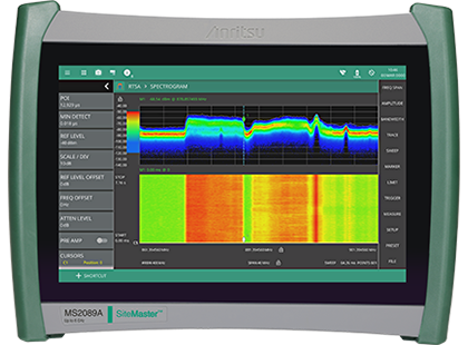 Site Master Handheld Cable And Antenna Analyzer with Spectrum Analyzer and VNA Option MS2085A-MS2089A