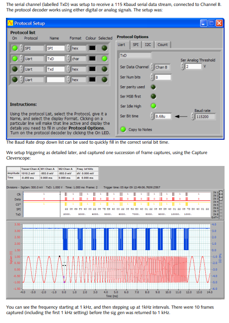 Cleverscope Triggering and Protocol System - Image 3
