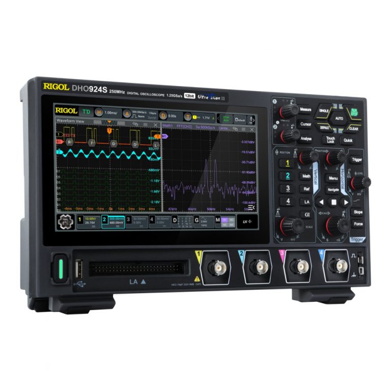Rigol DHO914S 12bit DSO 125MHz, 4ch. with AWG - Image 3